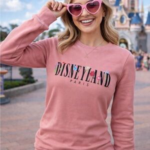 Disneyland Paris Pink Sweatshirt